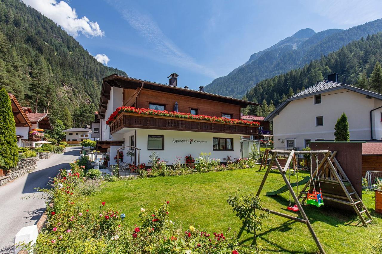 Appartement Rosengarten Längenfeld Buitenkant foto